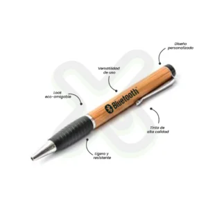 LAPICERO BAMBOO CON AGARRADERA PLASTICA