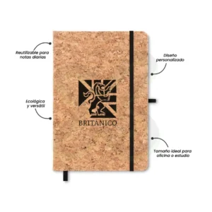 LIBRETA DE CORCHO A5