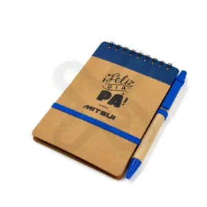 LIBRETA ECOLOGICA CON LAPICERO A6