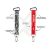 LLAVERO LANYARD CON CARABINER Y ARNES PLATA