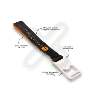 LLAVERO LANYARD CON DESTAPADOR 2 5CM