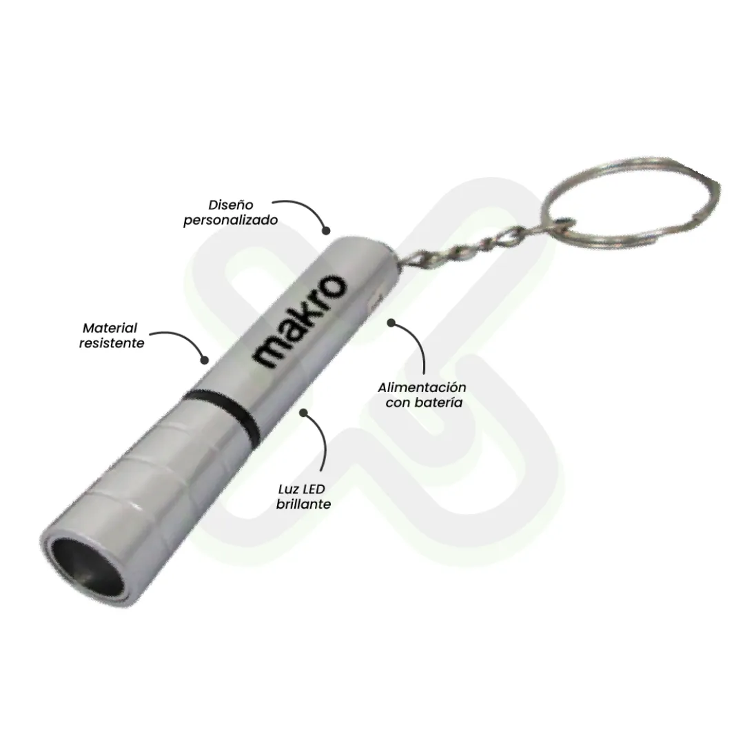 LLAVERO LINTERNA LED