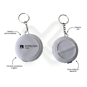 LLAVERO WINCHA LINTERNA DESARMADA