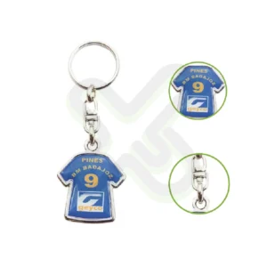 LLAVERO ZAMAK CON RESINADO