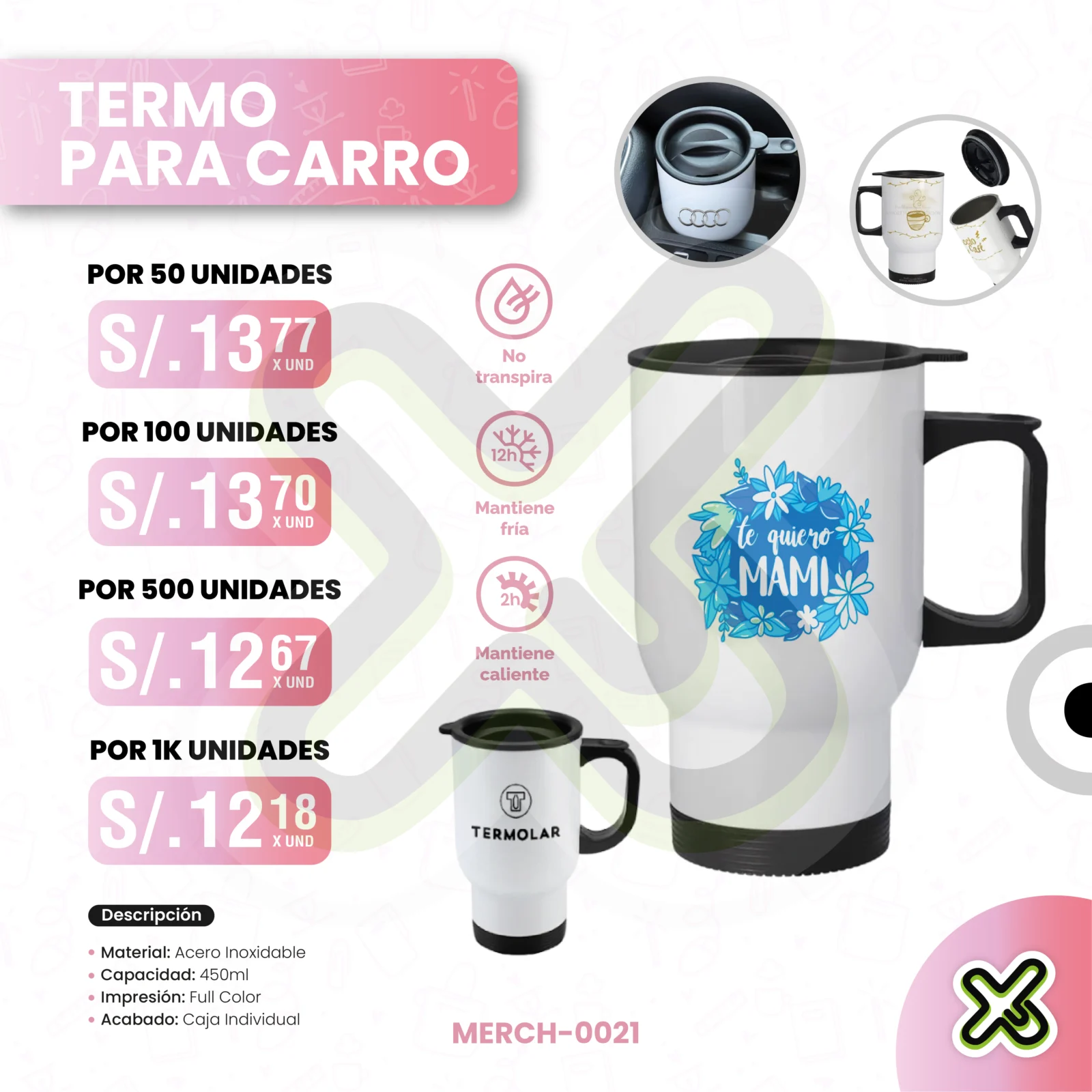 TERMO PARA CARRO