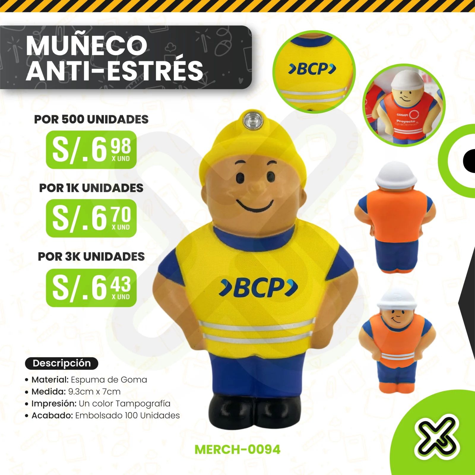 MUÑECO ANTI ESTRÉS