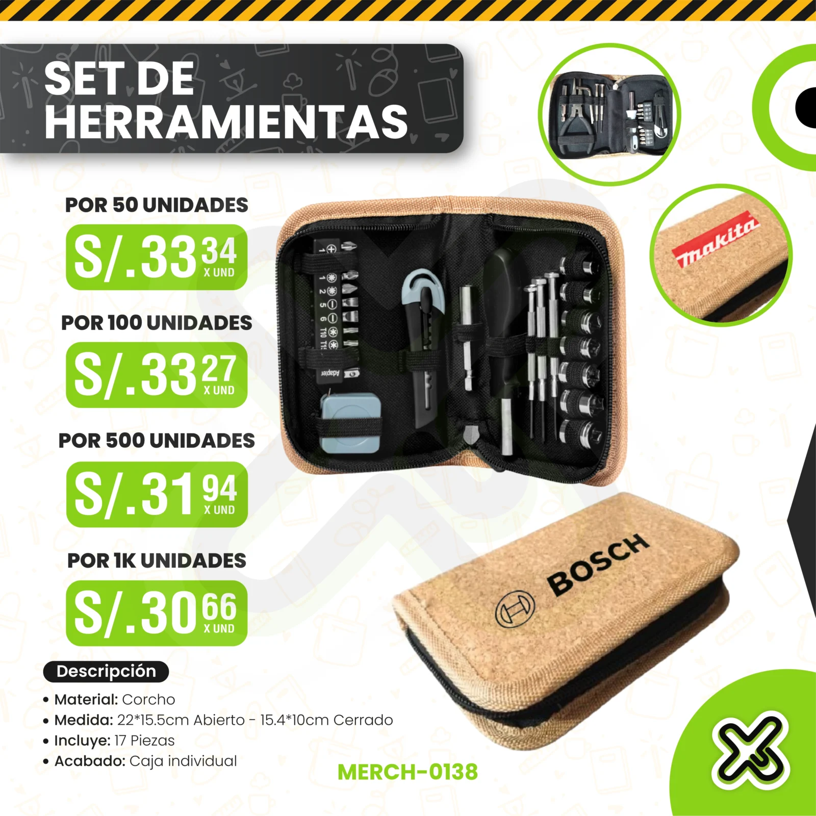 SET DE HERRAMIENTAS