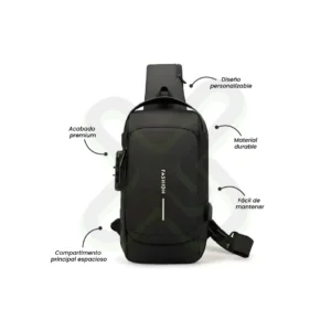 MOCHILA CRUZADA DELUXE