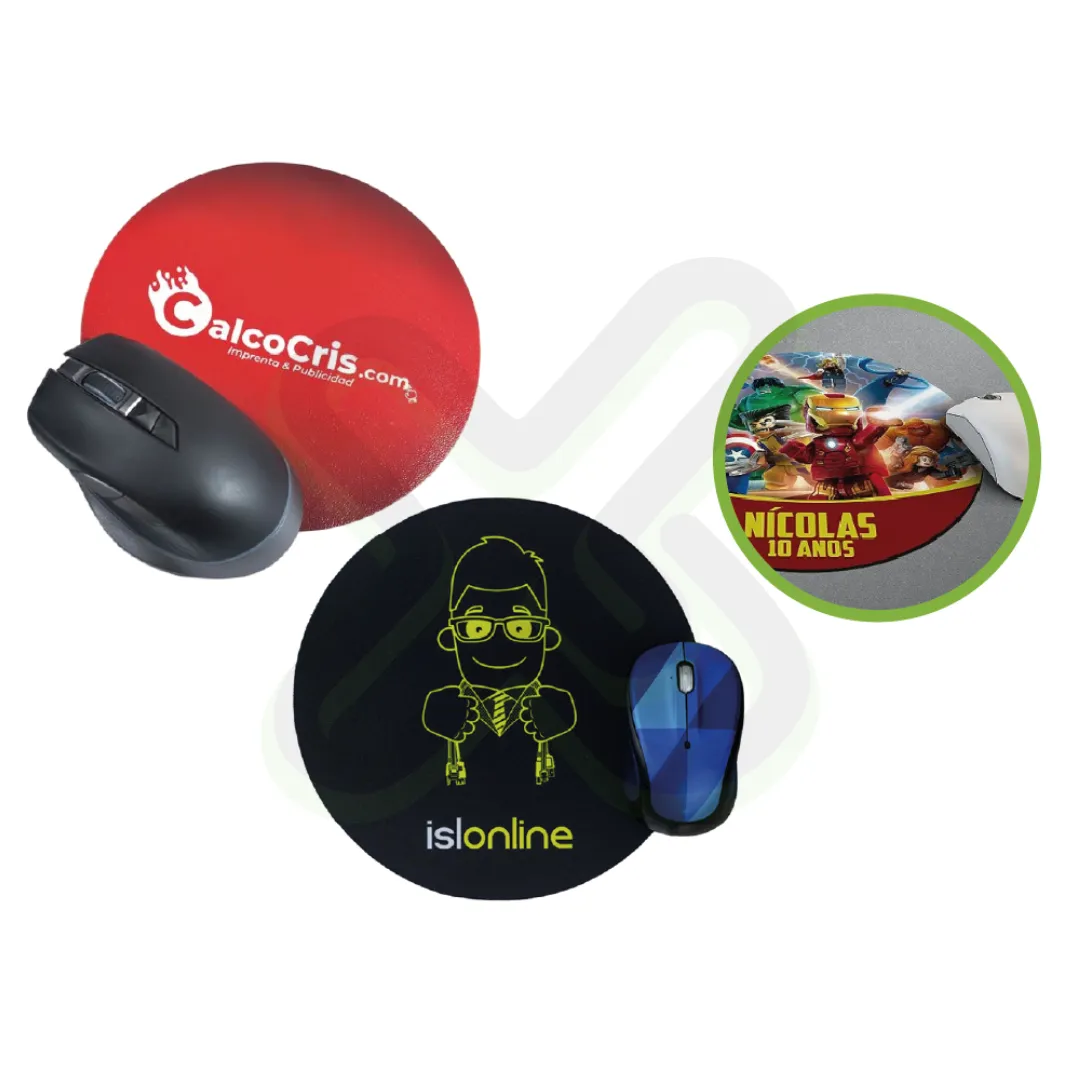 MOUSE PAD REDONDO - Imagen 2