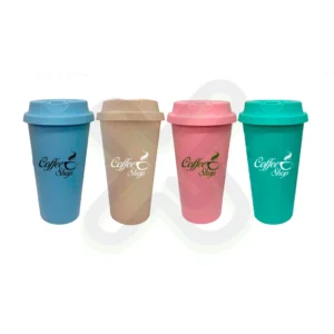 MUG CAFETERO FIBRA DE TRIGO 450ML