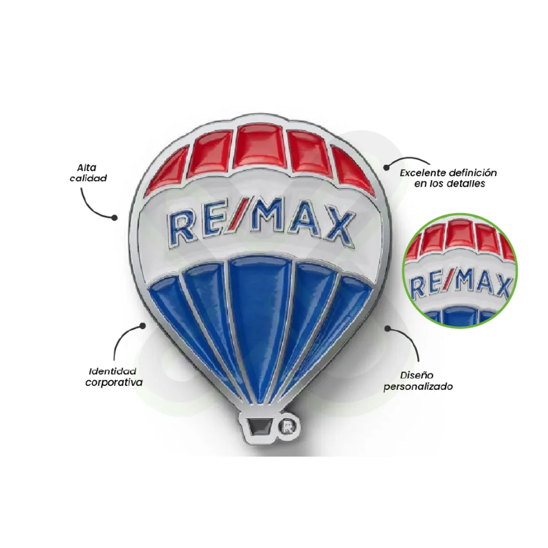 PINES DE METAL BRONCE