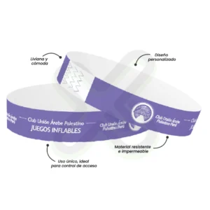 PULSERA TYVEK ECONOMICA