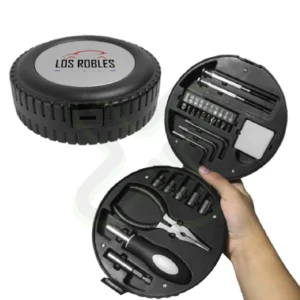 SET DE HERRAMIENTAS CON LOGO PESONALIZADO