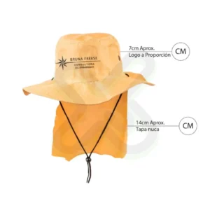 SOMBRERO SAFARI CON TAPA NUCA