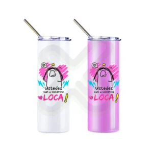 TERMO TUMBLER SKINNY CON SORVETE