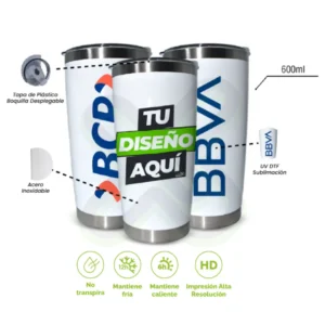 TERMO TUMBLER VASO 600ML