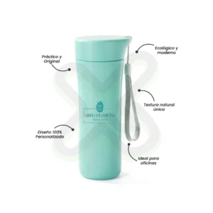 TOMATODO CAFETERO FIBRA DE TRIGO 400ML