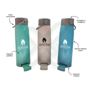 TOMATODO DE VIDRIO DE TRIGO CON PORTACELULAR