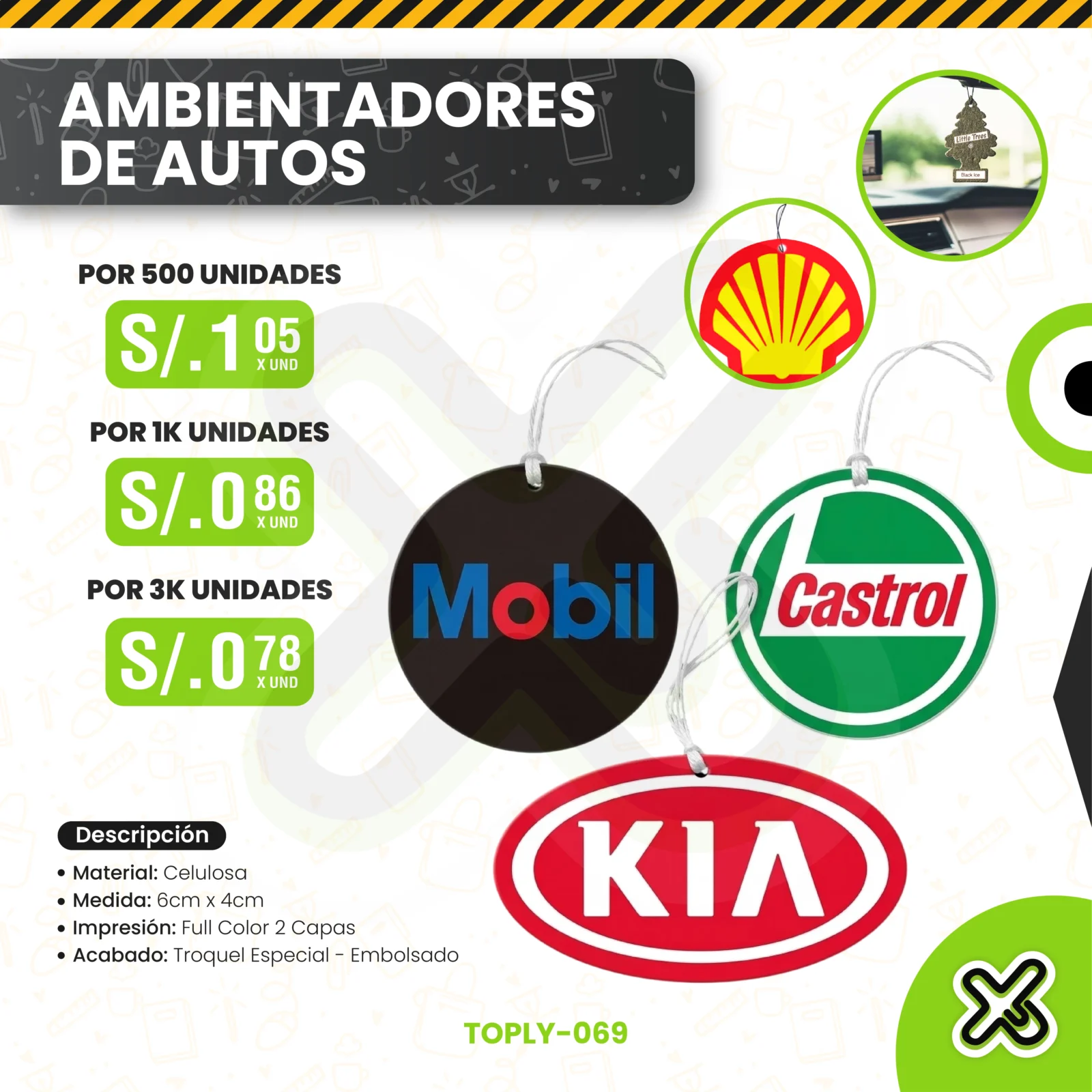 AMBIENTADORES DE AUTOS