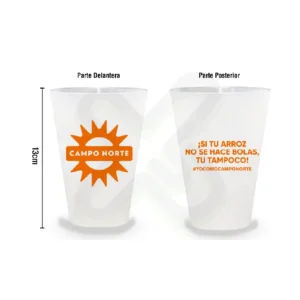 VASO PAVONADO TRIANGULAR 20 OZ