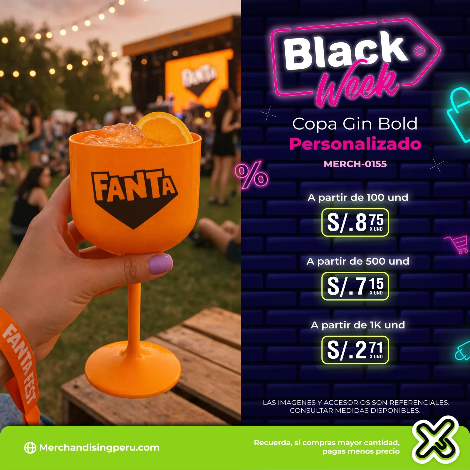 Copa Gin Bold Personalizado
