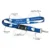 LANYARD CON TIP TOP GIRATORIO Y MOSQUETON RIGIDO 2 5CM