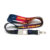 LANYARD DESTAPADOR NIQUELADO CON ARNES PLATA 2CM