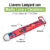 LLAVERO MEDIA LUNA CON CARABINER