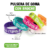 PULSERA DE GOMA CERRADA CON BAJO RELIEVE
